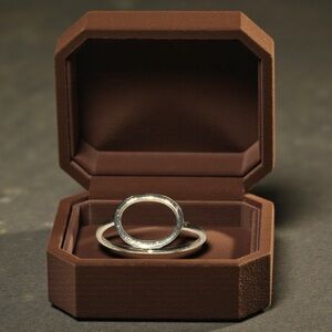 Elegant Gold Circle Ring